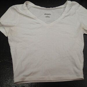 Wild Fable White Crop Top Size  X S